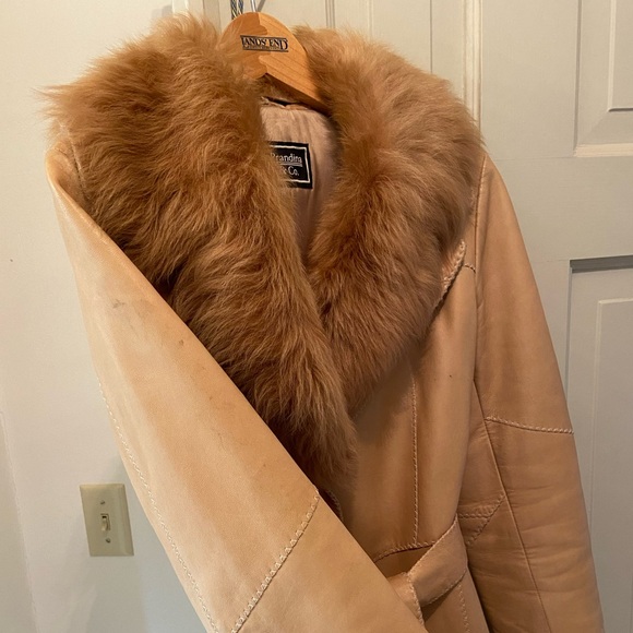 Vintage Penny Lane Leather Coat - Picture 4 of 6